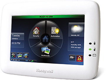 Tuxedo Touch Alarm System by Honeywell